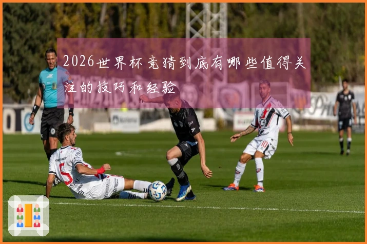 2026世界杯竞猜到底有哪些值得关注的技巧和经验