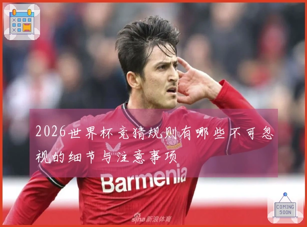 2026世界杯竞猜规则有哪些不可忽视的细节与注意事项